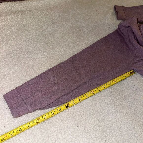 ASOS Women’s Heathered Pink Black Crewneck Sweatshirt Size Large NWT - Picture 10 of 11